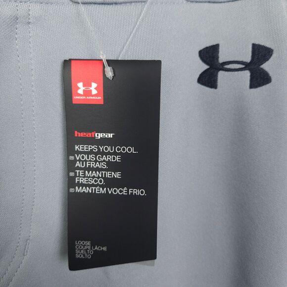 NWT Under Armour Heat Gear Mens Small 29x31 Gray Baseball Softball Pants Loose - Picture 2 of 7